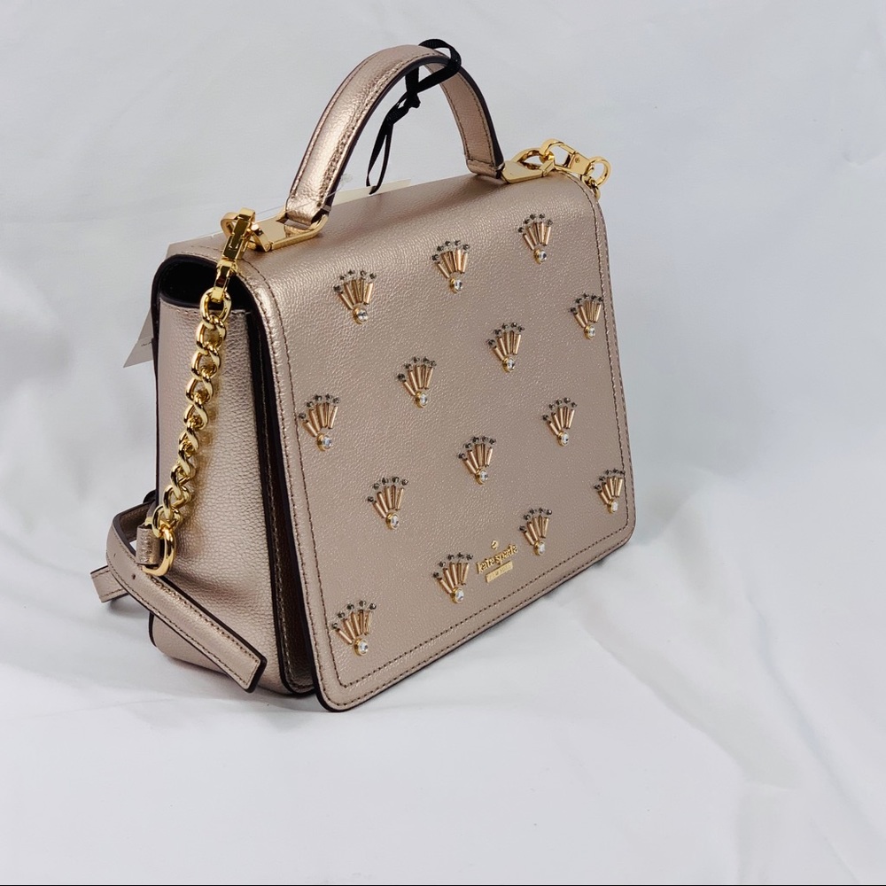 Kate Spade Maisie Embellished Crossbody Bag blush - Picture 3 of 8